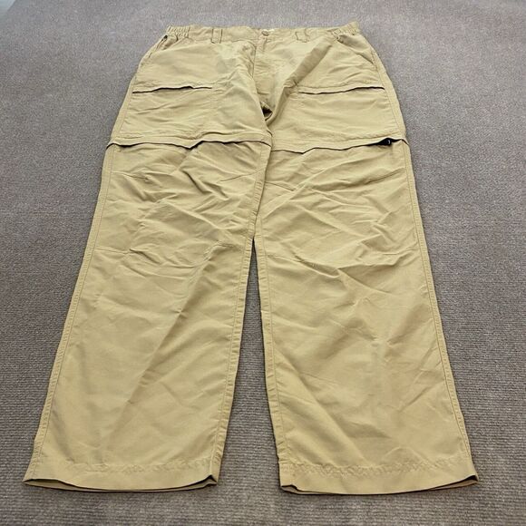 L.L. Bean Men's L Convertible Pants Nylon 281130 UPF 50‎ Trail Hike Packable - Picture 1 of 11